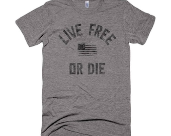 Live Free or Die Tri-blend T Shirt