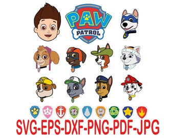 PAW Patrol.Svg,eps,dxf,png,png,jpg.