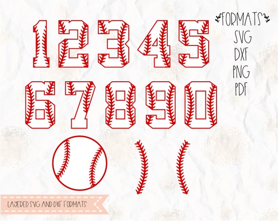 Free Free Baseball Numbers Svg Free 893 SVG PNG EPS DXF File