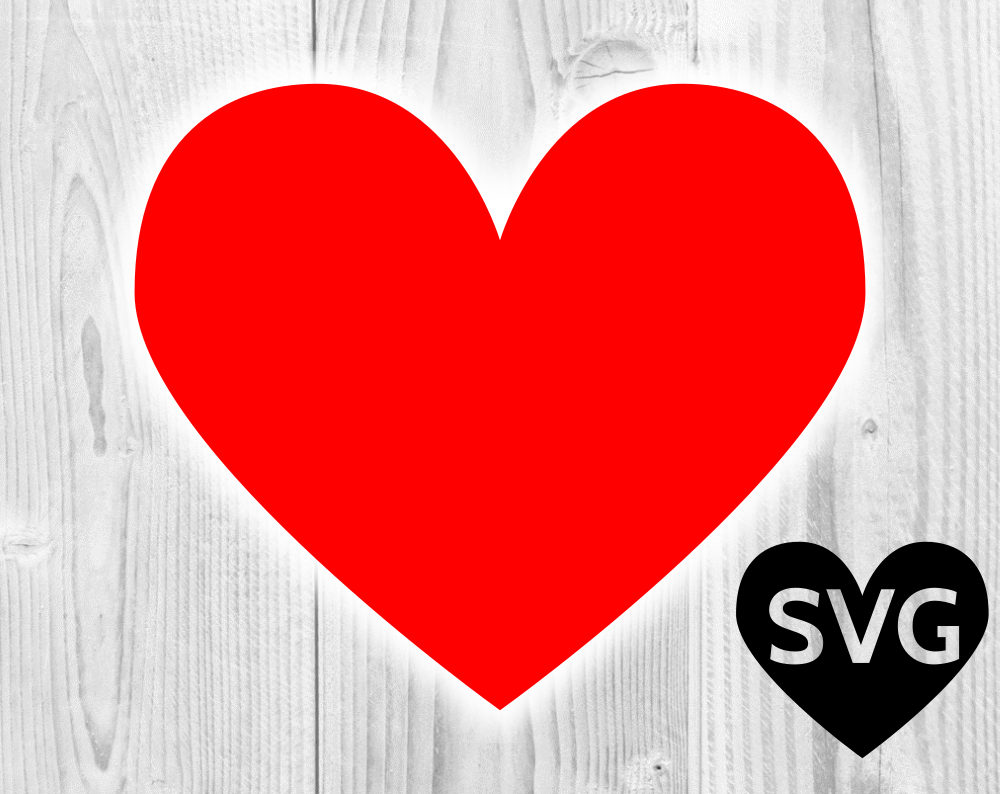 Heart SVG file, Cricut Heart SVG cut file, Heart Clipart, Heart DXF