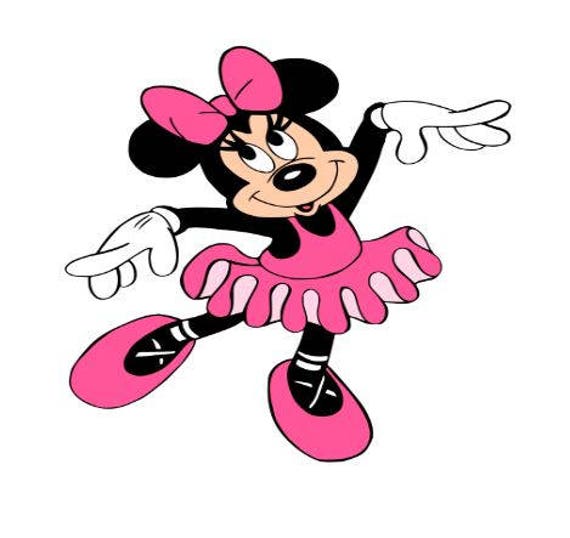 Download Ballerina Minnie Mouse Svg file Svg Cutting file Disney Svg