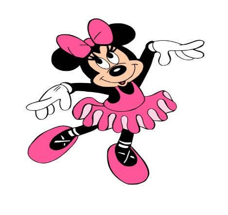 Ballerina Minnie Mouse Svg file Svg Cutting file Disney Svg