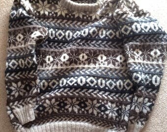Norwegian style sweater