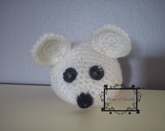 Kit Crochet Hochet la souris - Amigurumi Hardicraft