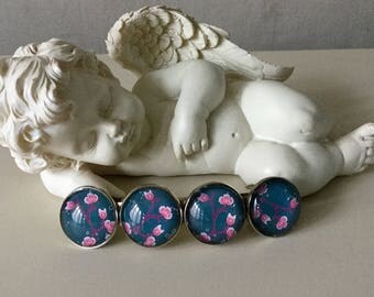 Gift for woman great Barrette cherry blossom