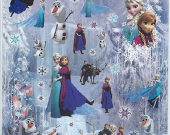 20 Piece Frozen Snowflake Wall Stickers – Elsa & Anna Themed Girls Bedroom Decor