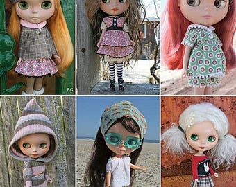 Patron de couture Simplicity 2353 pour poupée Blythe