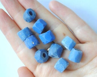 Lot De 104 Perles En Verre Anciennes - Parfait Pour Créations Bijoux DIY