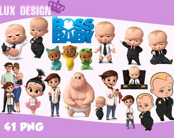 The Boss Baby Clipart 40 PNG 300 DPI Transparent