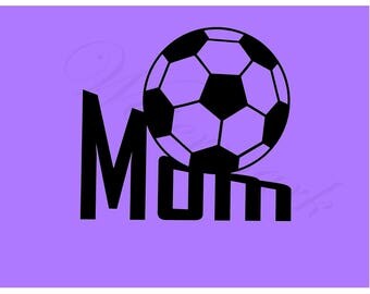 Original Soccer Mom SVG and Studio3 Cut File Cutouts Files Logo Stencil Silhouette Studio File Cricut SVGS SVG Stencils Decals Sport Team