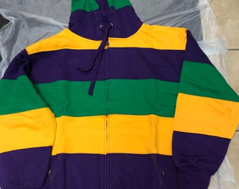 mardi gras hoodie set