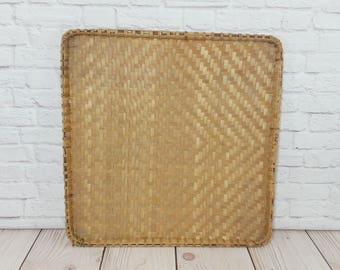 Flat wall basket | Etsy
