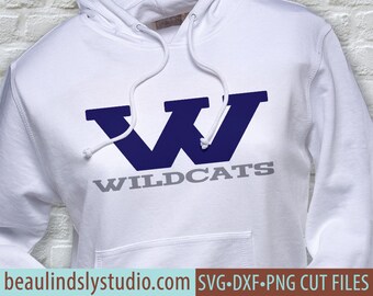 Wildcats Team SVG, Wildcats SVG, Any Sport SVG File, Team Sport svg, Football Mom svg, svg File For Silhouette, svg File For Cricut Project
