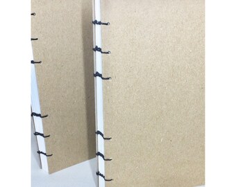Blank Coptic Bound Journal Heavyweight Paper