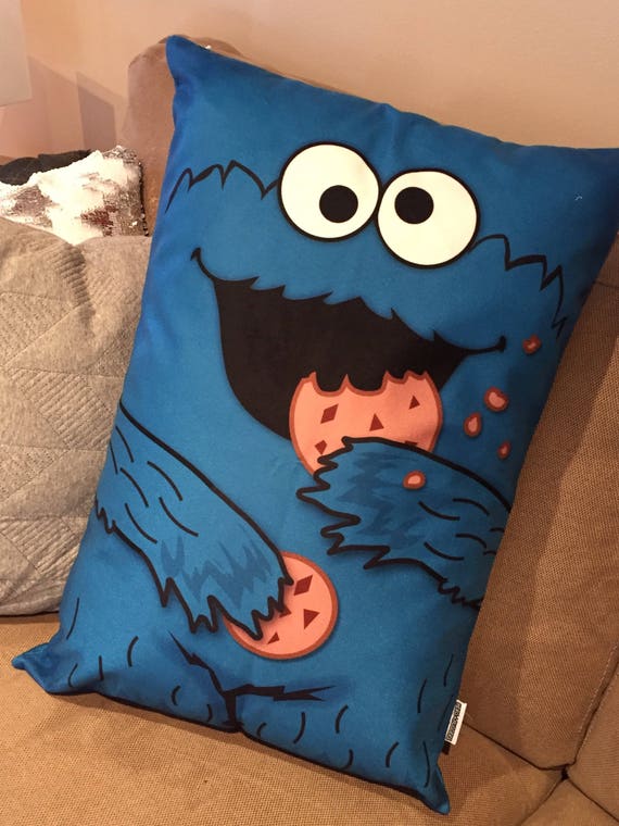Cookie Monster 'Hero Hugger' Decorative Pillowcase Custom Design Sesame Street