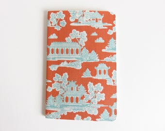 Tilda 'Bumblebee' Fabric Cover Moleskine Cahier Pocket Notebook