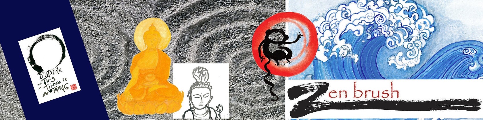 enlightening and spirited zen cards paintings art by ZenBrush