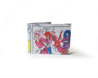 Jem & The Holograms Oyster Card Holder - Vintage Comic encased in Vinyl