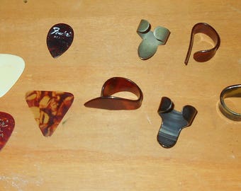 Vintage Guitar Picks - Instrument Picks - Guitar - OAHU - Japan- Fender