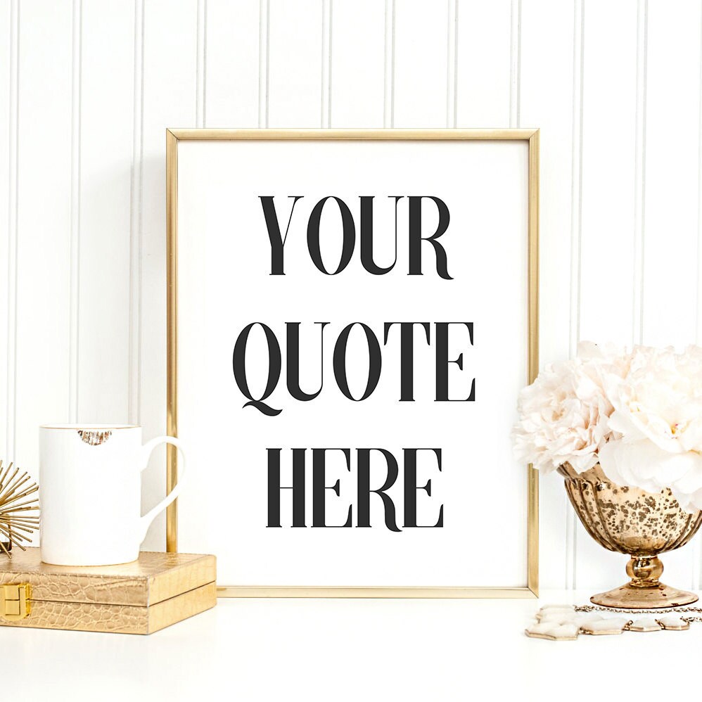 Chic Quotes Printable Wall Art by WhiteMoth on Etsy