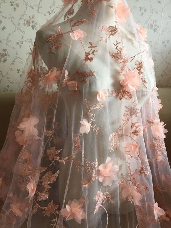 the amanda ii tulle ruffle rolled rosette and by wcobynancy gauze lace fabric with 3d roses peachy pink rosette tulle the amanda ii tulle ruffle rolled rosette and by wcobynancy gauze lace fabric with 3d roses peachy pink rosette tulle