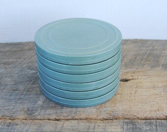 6 Vintage 8mm Emtpy 5 inch Film Reels with Canisters