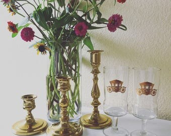 Vintage wine glasses - Drinking glasses