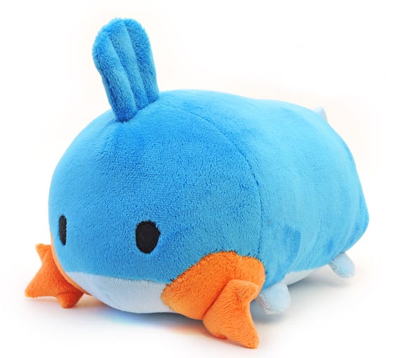 shiny mudkip plush