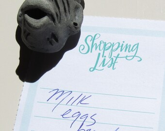Hand Carved Guatemalan Clay Mask Magnet