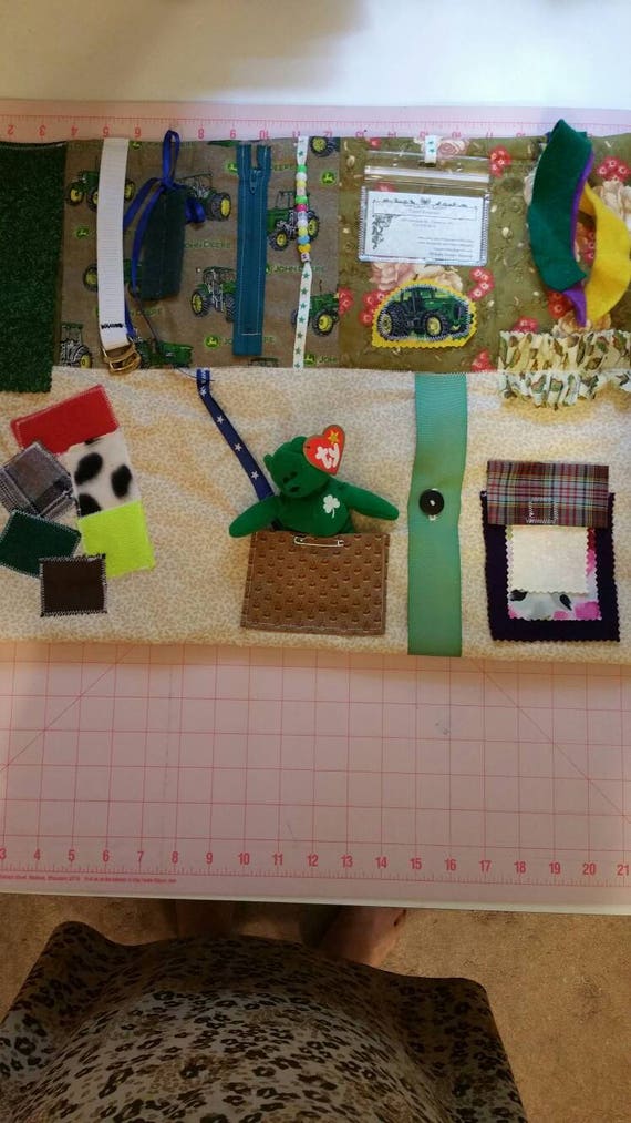 Alzheimer blanket /fidget/sensory blanket / Dementia / special