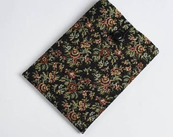 Kindle Paperwhite Cover, Kindle Voyage Sleeve, Nook Foam Padded Case, Galaxy Tab Case-SUPERIOR Shock Absorbent Padding - Floral Tapestry
