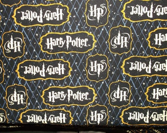 Harry Potter Tie Back - Womens surgical scrub cap, Chemo hat, Bakers hat, Nurse scrub hat,153-900 B
