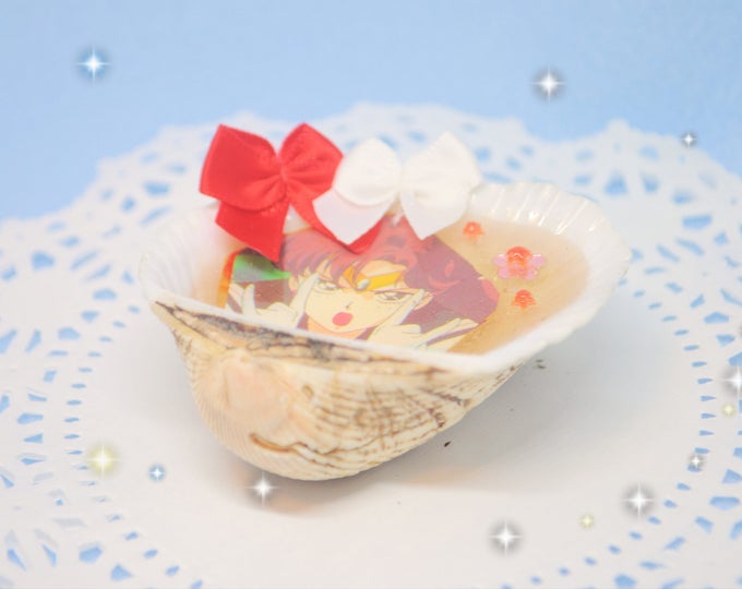 Sailor Jupiter Seashell Resin Tile
