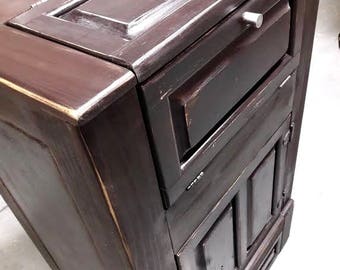 hidden bar cabinet design