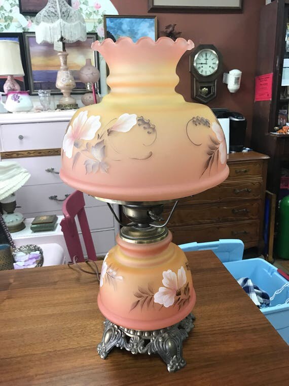 GWTW hurricane lamp
