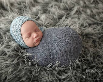 Textured Prop Hat, Newborn Boy Photo Hat, Newborn Photo Bonnet, Photo Prop Hat/Bonnet