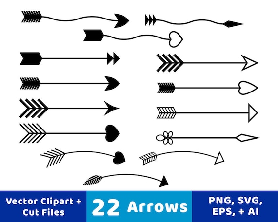 Download 22 Arrows Clipart Rustic Arrow Clipart Arrow SVG Wedding