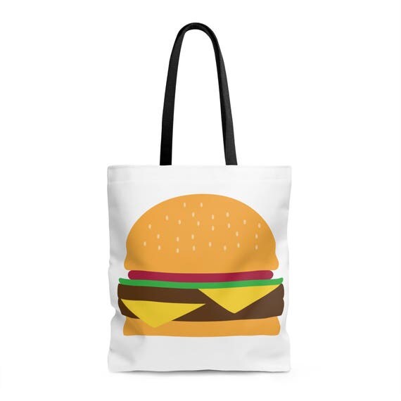 Cheeseburger Bag Grocery Bag Sustainable Bag