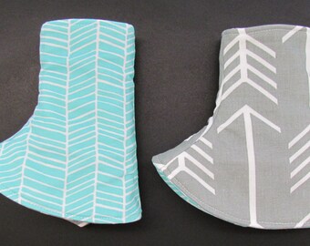 READY to SHIP: Reversible Arrows Archer Strap Protectors for Tula, Ergo, Lillebaby and More!