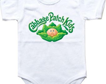 Baby bodysuit cabbage patch 1 Halloween costume CPK One Piece Bodysuit Funny Baby Child boy Clothing Kid's Shower boy