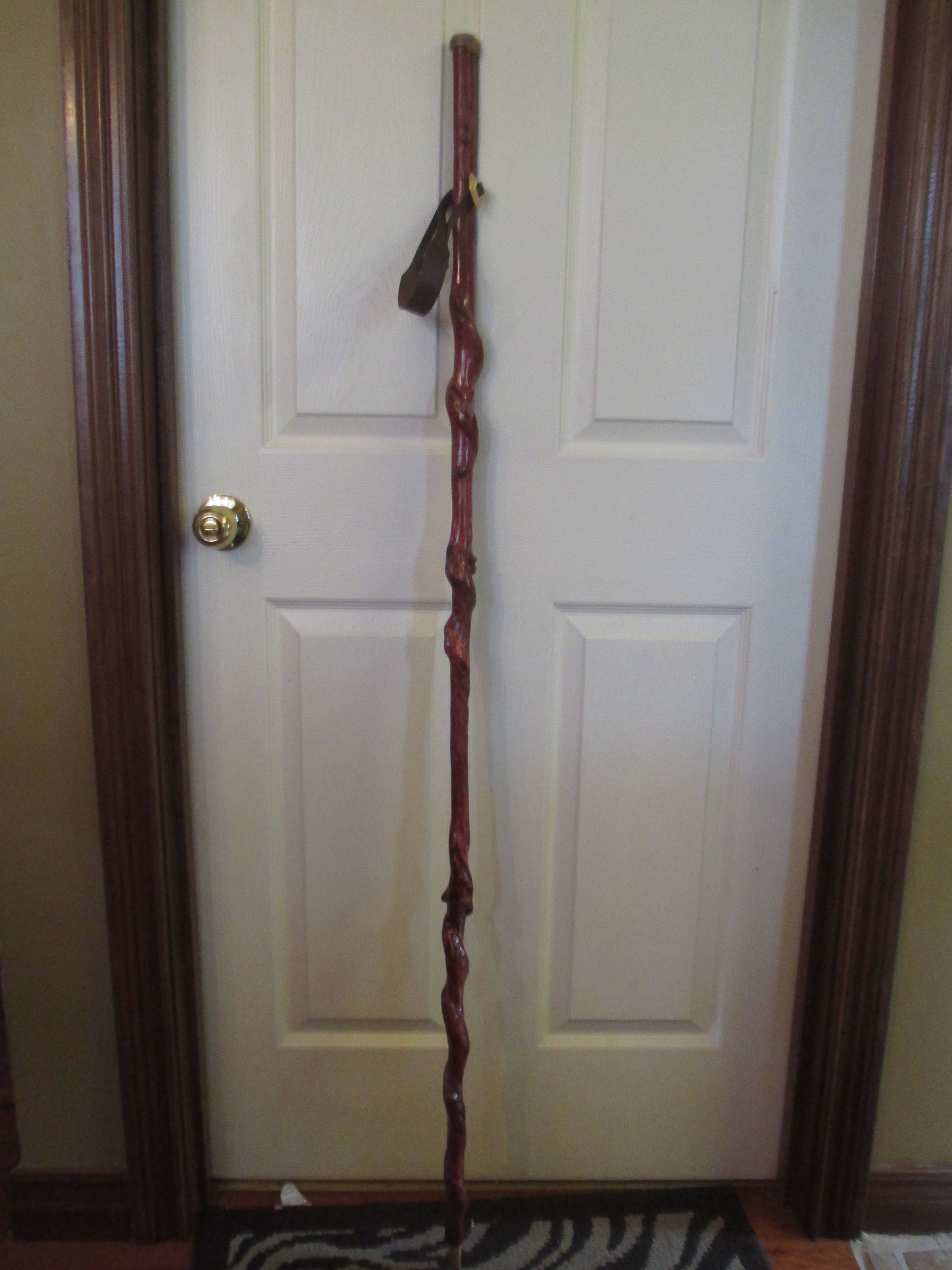 Natural Vine Carved Twisted Walking / Hiking / Trekking Stick