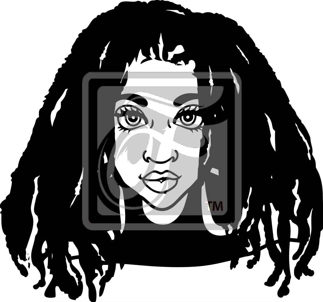 Download Focsi Woman with Locs 2 PNG