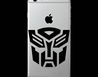 Transformers Autobot logo symbol Vinyl Decal/iphone skin/cell phone sticker/laptop/macbook/yeti tumbler/car/tablet/iPad/Surface/locker