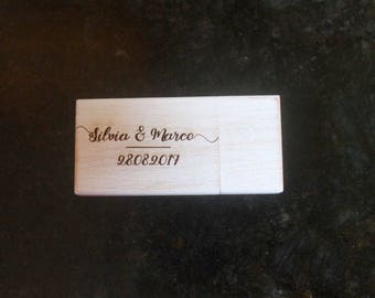 Monogram flash drive, Personalized Flash Drive, Custom USB Drive, flash drive, name flash drive, bamboo flash drive, wood flash drive