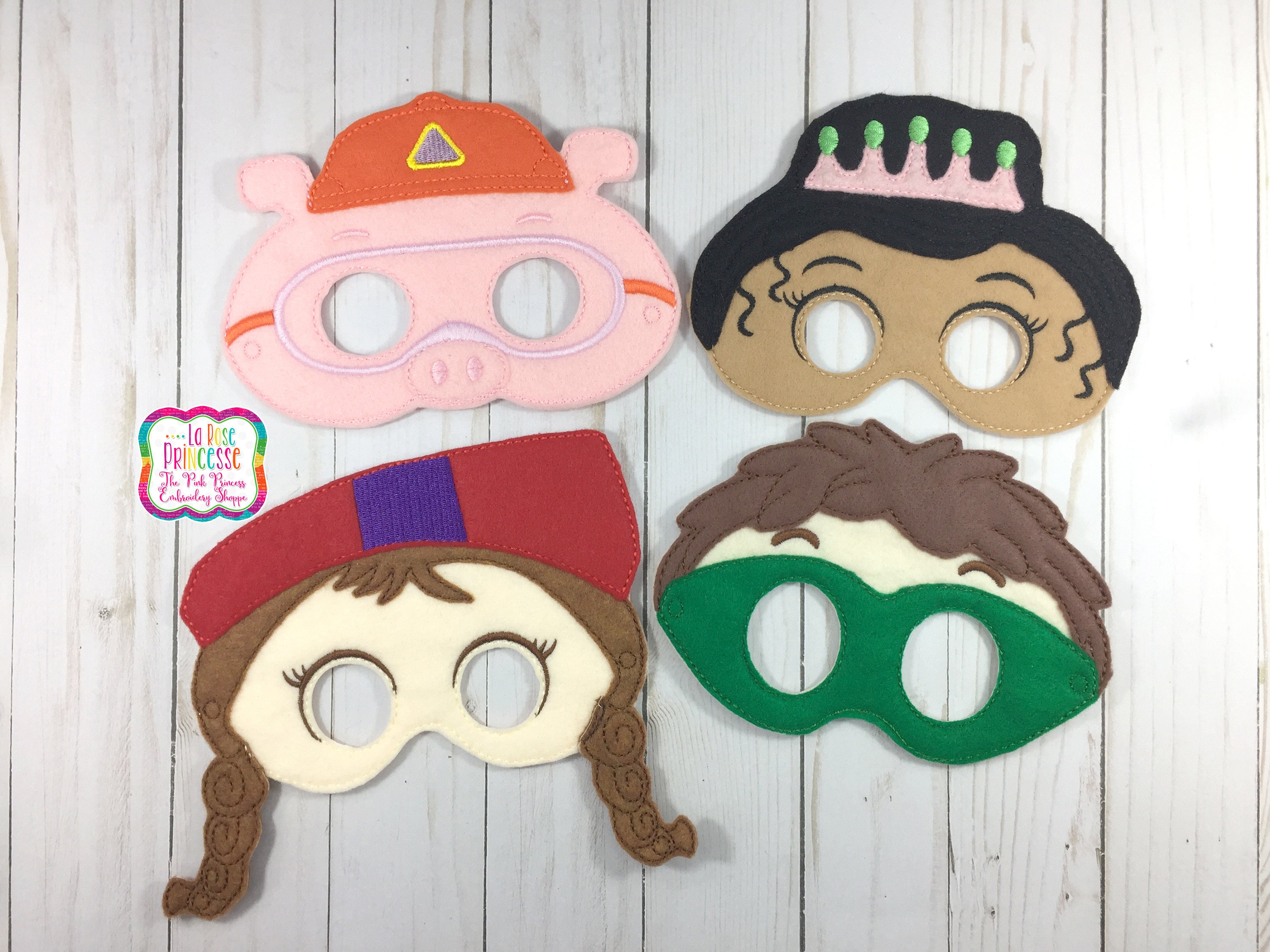 Super Why Hero Child Sized Play Masks