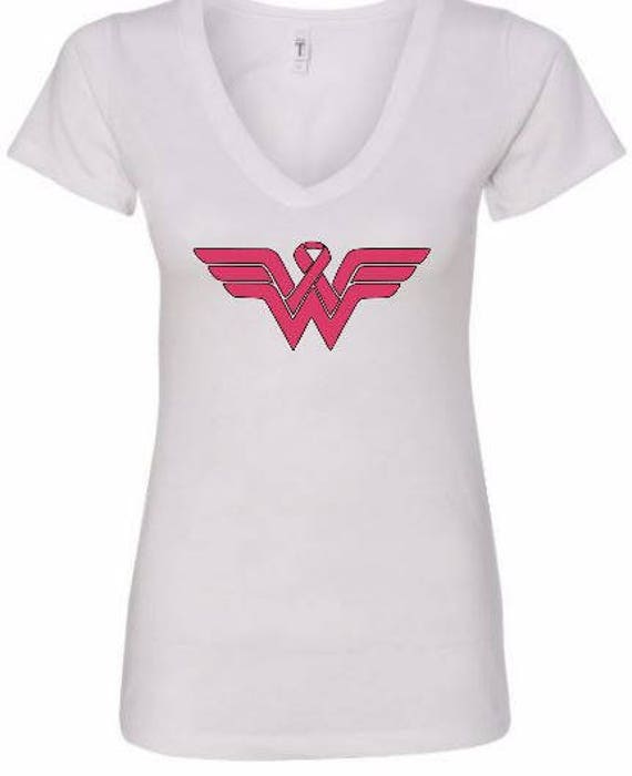 wonder woman breast cancer shirt