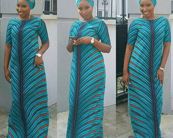 African Clothing. African Print Maxi Dress Ankara Maxi Dress