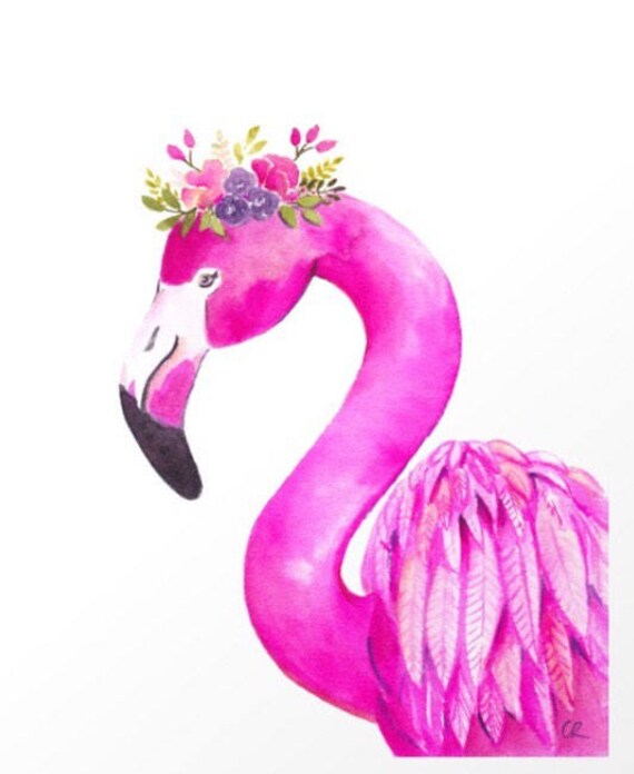 flamingo printable flower crown flamingo flamingo print