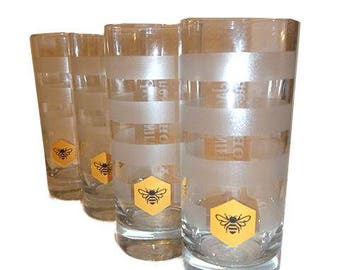 Jack Daniels Tennessee Honey Highball Glasses S/4