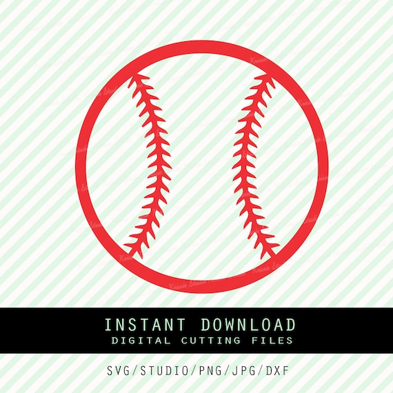 Download baseball Svg PngJPG DXF cutting file Cricut silhouette